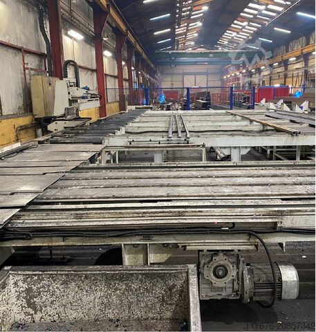 CNC Säge-Bohrlinie VERNET BEHRINGER HD-X 618 / HBP 410/723