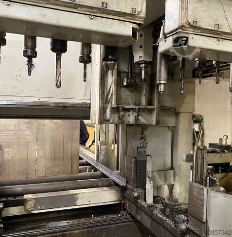 CNC Säge-Bohrlinie VERNET BEHRINGER HD-X 618 / HBP 410/723
