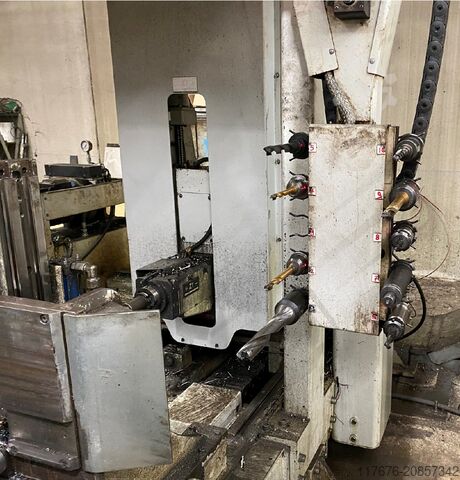 CNC Säge-Bohrlinie VERNET BEHRINGER HD-X 618 / HBP 410/723