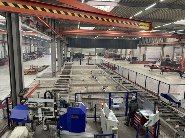 CNC Säge-Bohrlinie VERNET BEHRINGER HD-X 918 / HBP 410/923