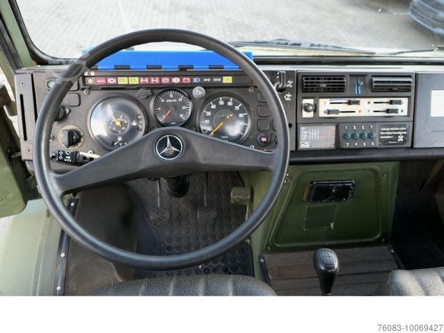 Pritschenwagen UNIMOG U 1300 L Turbo OM 366 Pritsche schnelle Achsen