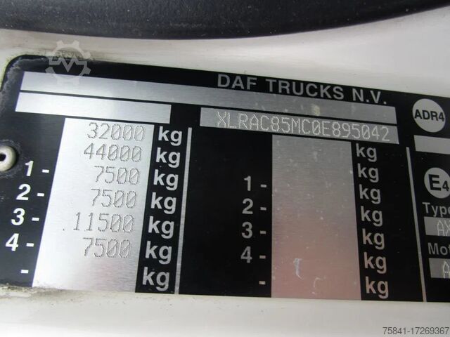 Vacuum truck DAF CF 85.410 CF 85.410 8x2 MTS Saugbagger
