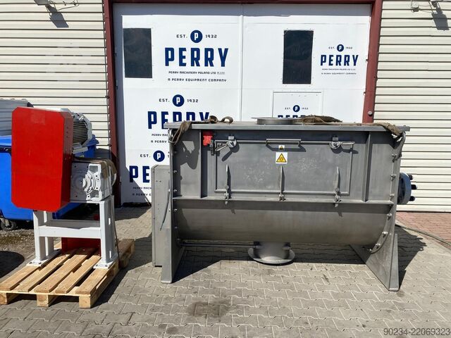 2400 Liter Edelstahl-Horizontalschneckenmischer WAM GROUP S.p.A. (Italien) Modell WNHO2400E/0DK WAMGROUP S.p.A. WNHO2400E/0DK