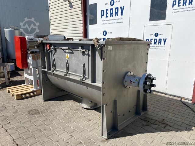 2400 Liter Edelstahl-Horizontalschneckenmischer WAM GROUP S.p.A. (Italien) Modell WNHO2400E/0DK WAMGROUP S.p.A. WNHO2400E/0DK