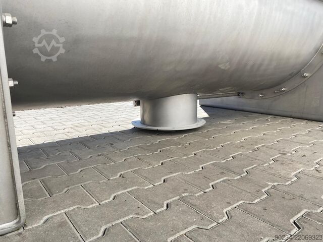 2400 Liter Edelstahl-Horizontalschneckenmischer WAM GROUP S.p.A. (Italien) Modell WNHO2400E/0DK WAMGROUP S.p.A. WNHO2400E/0DK