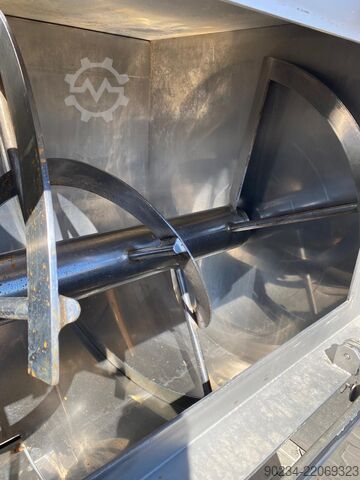 2400 Liter Edelstahl-Horizontalschneckenmischer WAM GROUP S.p.A. (Italien) Modell WNHO2400E/0DK WAMGROUP S.p.A. WNHO2400E/0DK