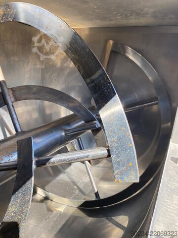 2400 Liter Edelstahl-Horizontalschneckenmischer WAM GROUP S.p.A. (Italien) Modell WNHO2400E/0DK WAMGROUP S.p.A. WNHO2400E/0DK