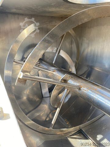 2400 Liter Edelstahl-Horizontalschneckenmischer WAM GROUP S.p.A. (Italien) Modell WNHO2400E/0DK WAMGROUP S.p.A. WNHO2400E/0DK