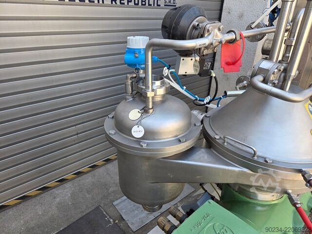 Gebrauchter GEA Westfalia Scheibenteller-Separator aus Edelstahl, Modell SC 6-01-576. GEA WESTFALIA SC 6-01-576