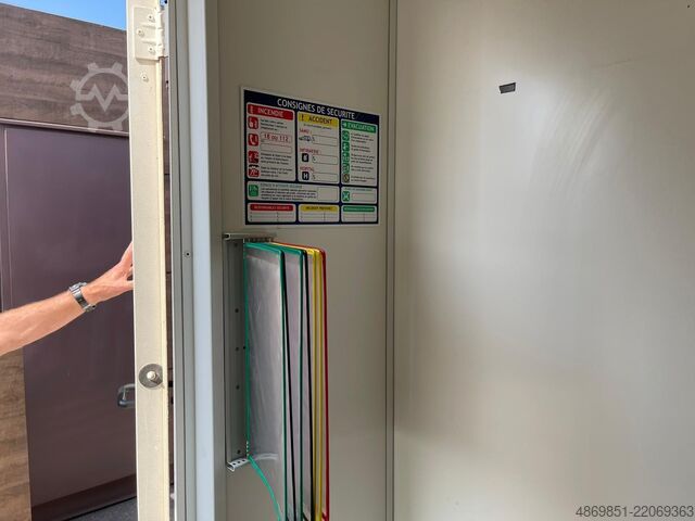 Werkstattcontainer  Werkstatt Büro Office Container 8m