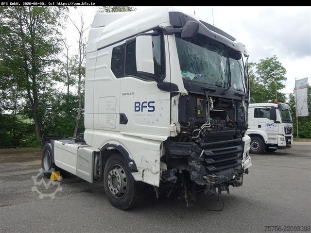 Standard tractor unit MAN TGX (TG3) 18.470 4x2 BL SA TG3   UNFALLSCHADEN