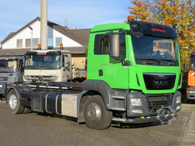 Roll-off tipper truck MAN TG-S 18.320 BL Abrollkipper