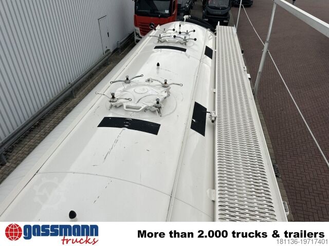Silo semitrailer Spitzer SF 2739/2P Siloauflieger ca. 39m³, 2x Liftachse