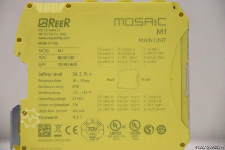 Safety control REER MOSAIC M1