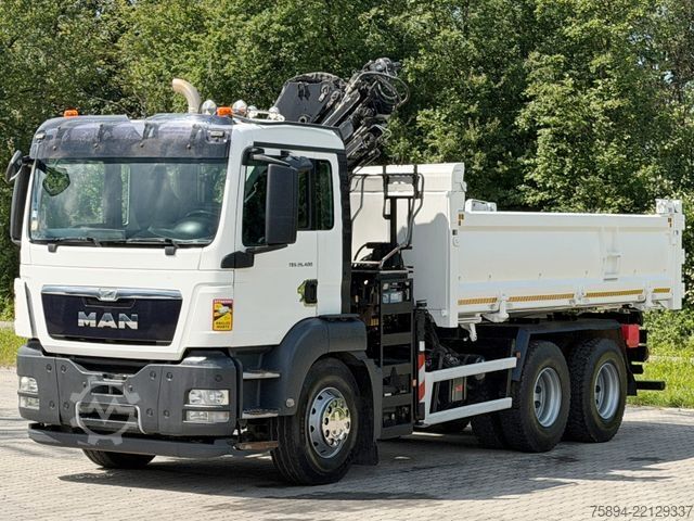 Truck mounted crane MAN TGS 26.400 * HIAB 144 E-3 HIDUO + FUNK * 6x4
