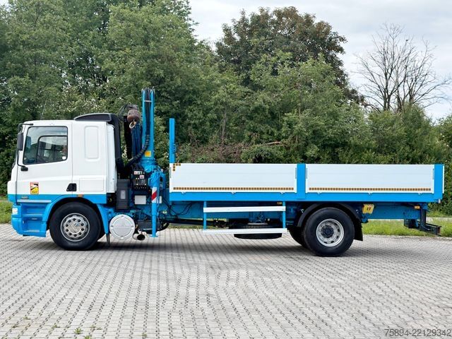 Truck mounted crane DAF CF 75.310 * Pritsche 5,75 m * PK 12000/FUNK
