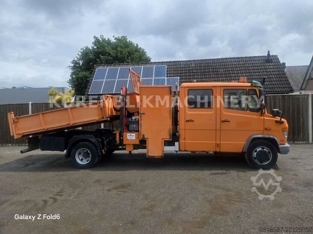Other MERCEDES-BENZ Vario 814D KIPPER MIT PALFINGER KRAN
