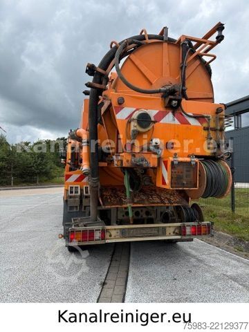 Vacuum tank truck MERCEDES-BENZ Actros 2544 L 6x2 Müller Canalmaster