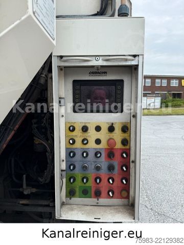 Vacuum tank truck MERCEDES-BENZ Actros 3246 8x2 Assmann Wasserrückgewinner