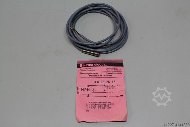 Proximity switch Baumer Electric IFR 06.26.15