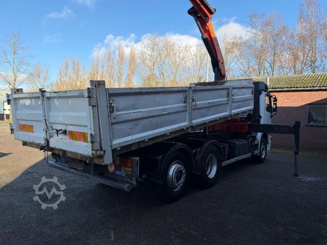 3-Seiten-Kipper Mercedes-Benz Actros 2536 / 6X2 / Kipper/Kraan / Palfinger PK...