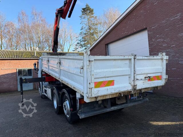 3-Seiten-Kipper Mercedes-Benz Actros 2536 / 6X2 / Kipper/Kraan / Palfinger PK...