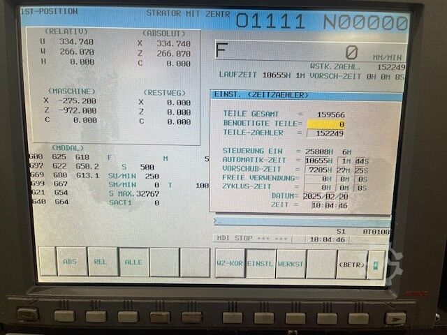 CNC Drehmaschine Goodway GS-4000 L