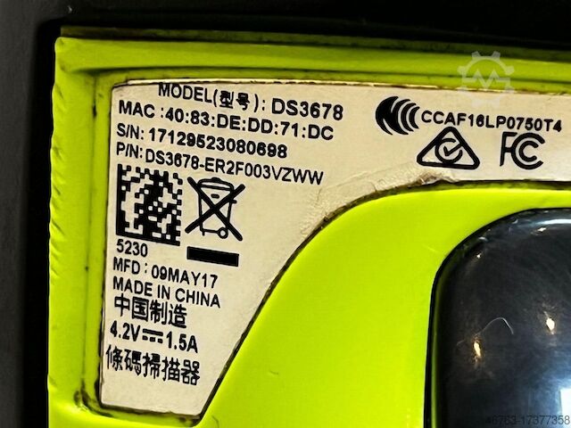 Barcode scanner Zebra DS3678