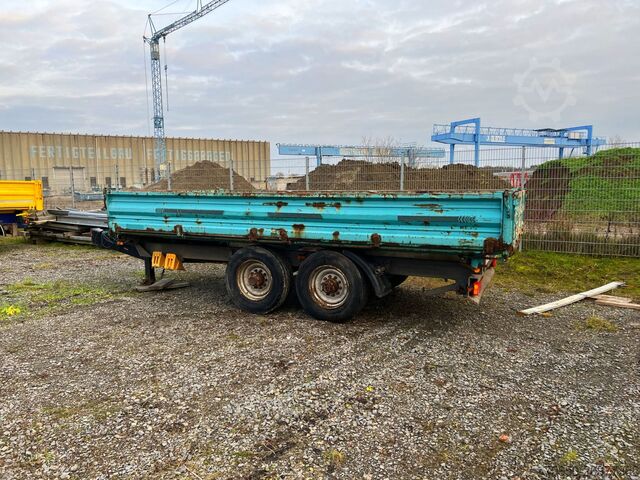 Tipper trailer  TK14  14 t Tandemkipper- Tieflader