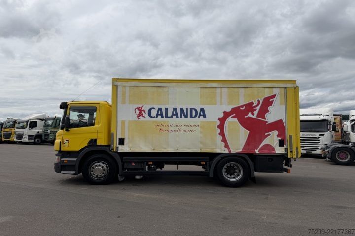 Flatbed truck with tarp Scania P230 LB 4x2 Plane/HB / Swiss-Vehicle