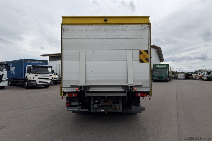 Flatbed truck with tarp Scania P230 LB 4x2 Plane/HB / Swiss-Vehicle