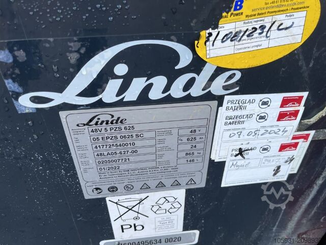 Electric 4-wheel forklift Linde E16P-02
