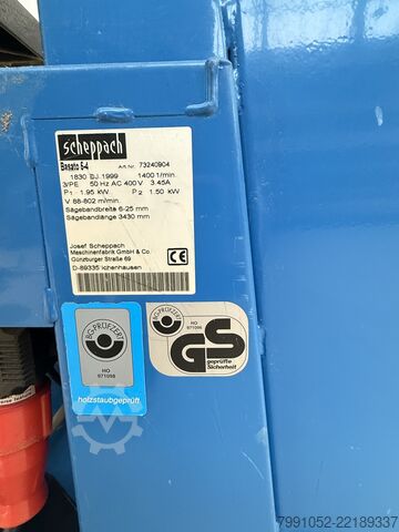 Bandsäge Scheppach Besato 54