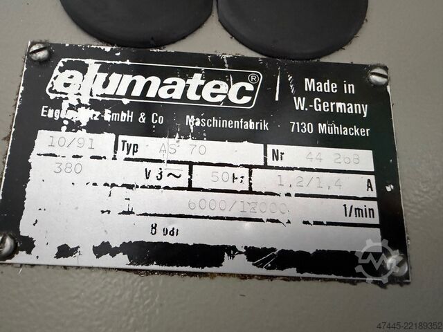 Kopierfräsmaschine Elumatec AS 70