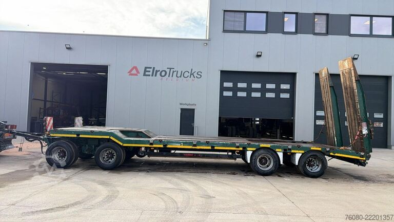 Low loader Schwarzmüller T4 G01VBN1 (40.000 KG / BLATGEFEDERT / VERBR AU...