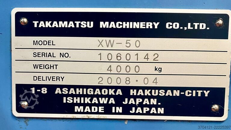 CNC lathe Takamaz XW-50