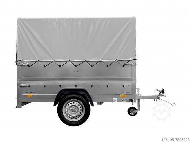 PKW-Anhänger Unitrailer Anhänger KIPP ungebremst 201 mit Hochplane