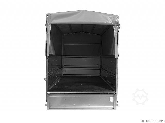 PKW-Anhänger Unitrailer Anhänger KIPP ungebremst 201 mit Hochplane