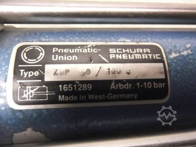 Pneumatic cylinders Schura Pneumatik ZDP 50/100