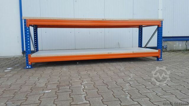 Working bench Jung Heinrich // Abmessung: 2980 x 938-946 x 1000 mm (B x H x T)