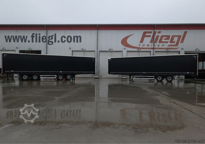 Auflieger mit Pritsche & Plane FLIEGL SDS 390 RoadRunner // SONDERAKTION