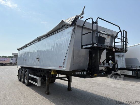 Tipper semitrailer KäSSBOHRER ALU-KASTENMULDE 53M³, BPW-ACHSEN, WASSERDICHT !!!!, EINZELKLAPPE