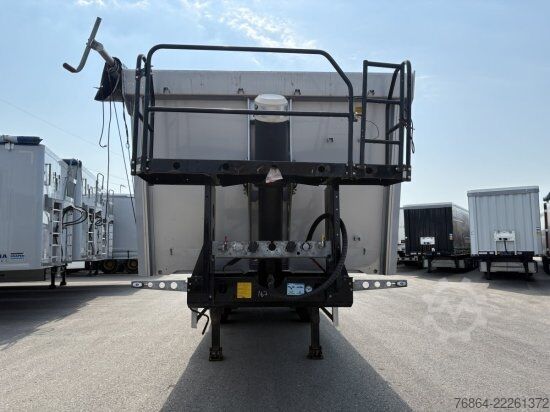 Tipper semitrailer KäSSBOHRER ALU-KASTENMULDE 53M³, BPW-ACHSEN, WASSERDICHT !!!!, EINZELKLAPPE