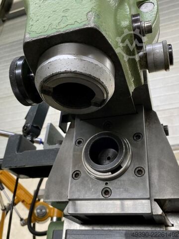 Universal milling machine with active digital display TNC 123, universal milling machine, drilling a DECKEL FP 1 - TNC-Aktiv
