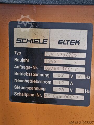 Milling machine SCHIELE FUW 525/725 AUERBACH
