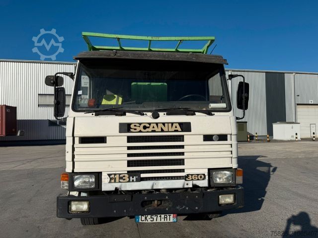 LKW mit Pritsche (offen) SCANIA 113H  360  / 6x2 / BLATT-BLATT / 10 Reifen