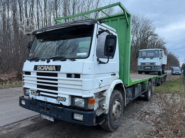 LKW mit Pritsche (offen) SCANIA 113H  360  / 6x2 / BLATT-BLATT / 10 Reifen