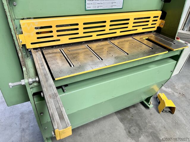 Plate shear Rabba HS 6/1000