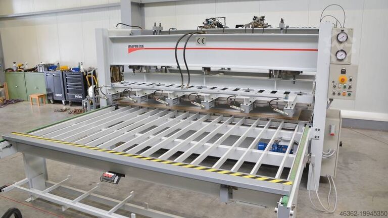 Veneer press Italpresse PRASA Z DOCISKAMI BOCZNYMI PL/9 SPECIAL