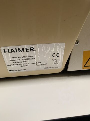 Presetting device HAIMER UNO 20 40